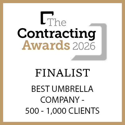 Best Umbrella Company – Contracting Awards 2026 Finalist • Sg Umbrella