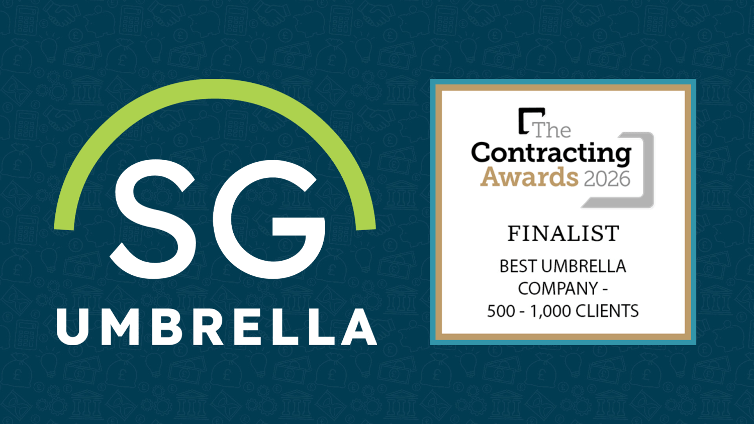 SG Umbrella finalist for Best Umbrella Company at The Contracting Awards 2026